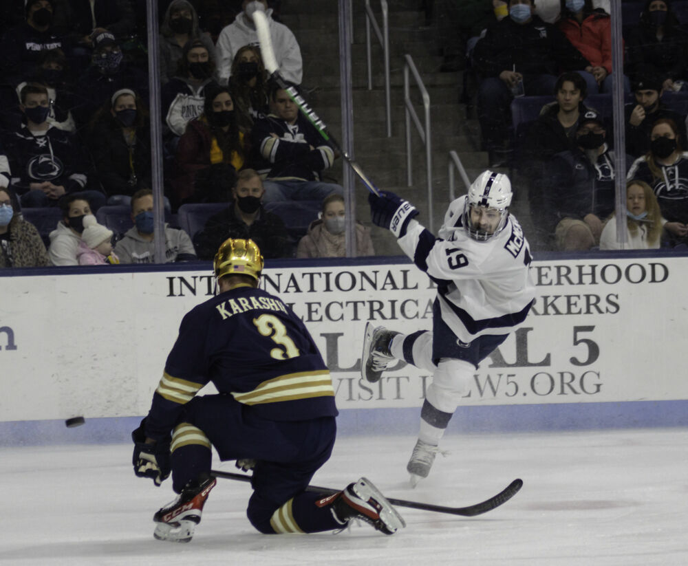 PSU Men's Hockey vs. Notre Dame, McMenamin